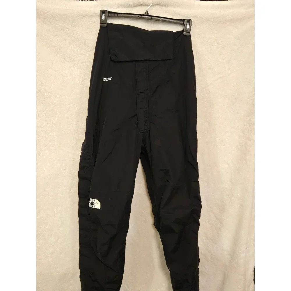 The North Face Mens L Gore-Tex Ski Bib Overalls Mens Black Snow Pants Waterproof